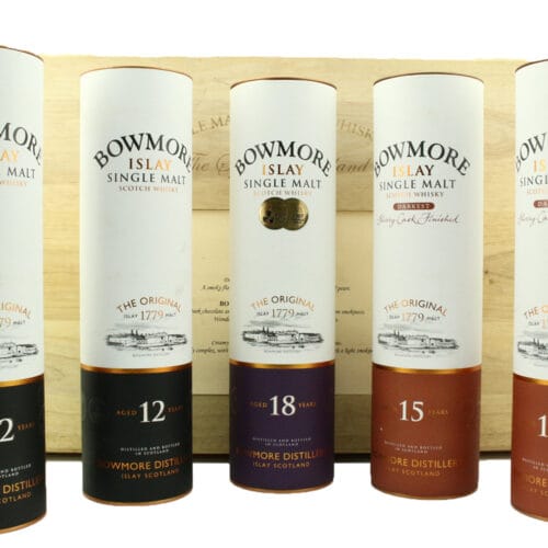 BOWMORE 12YO , 15YO , 18YO SET