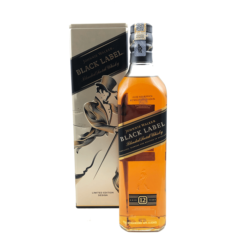 JOHNNIE WALKER BLACK LABEL TIN
