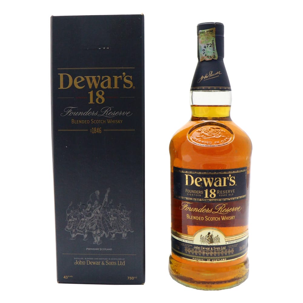 DEWAR’S 18 Year Old Founders Reserve
