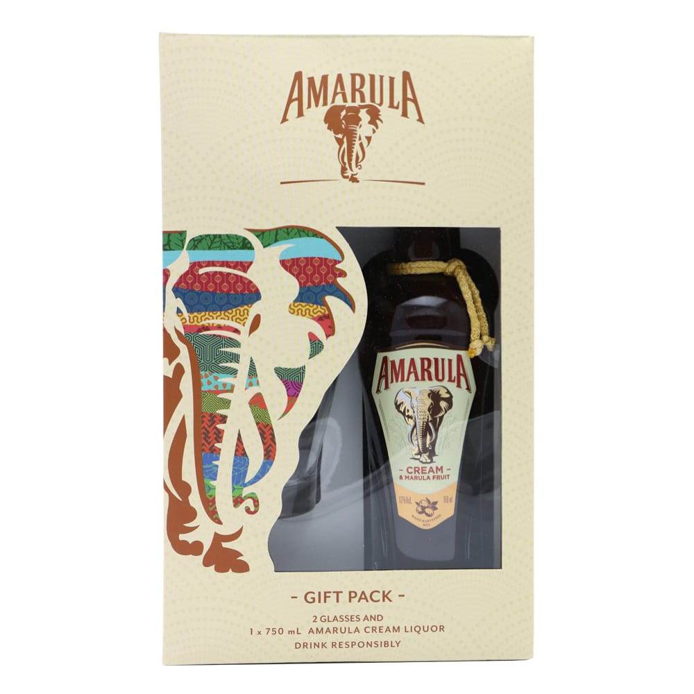 AMARULA Cream Liqueur Gift Pack 3