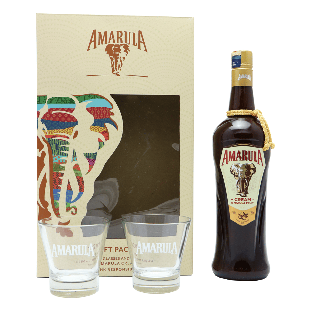 AMARULA Cream Liqueur Gift Pack