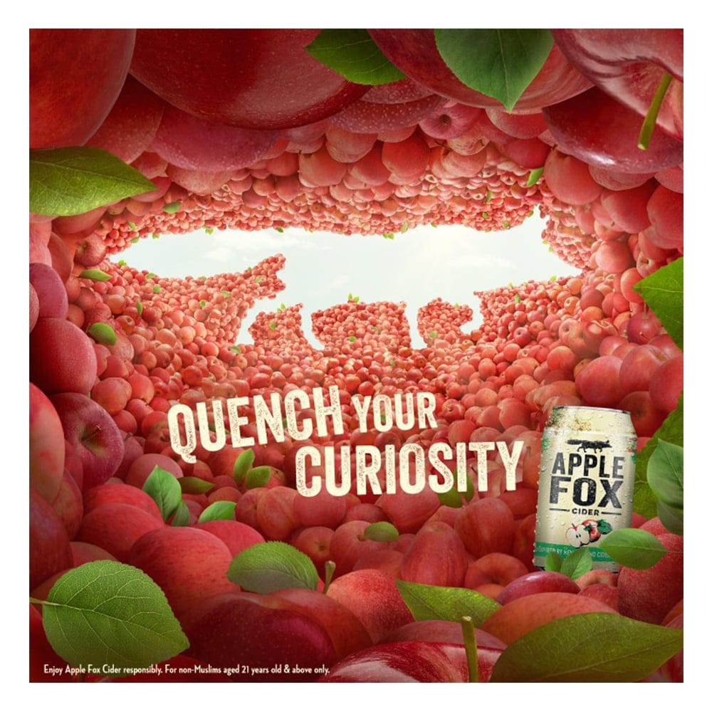 APPLE FOX (320ml x 24) 5