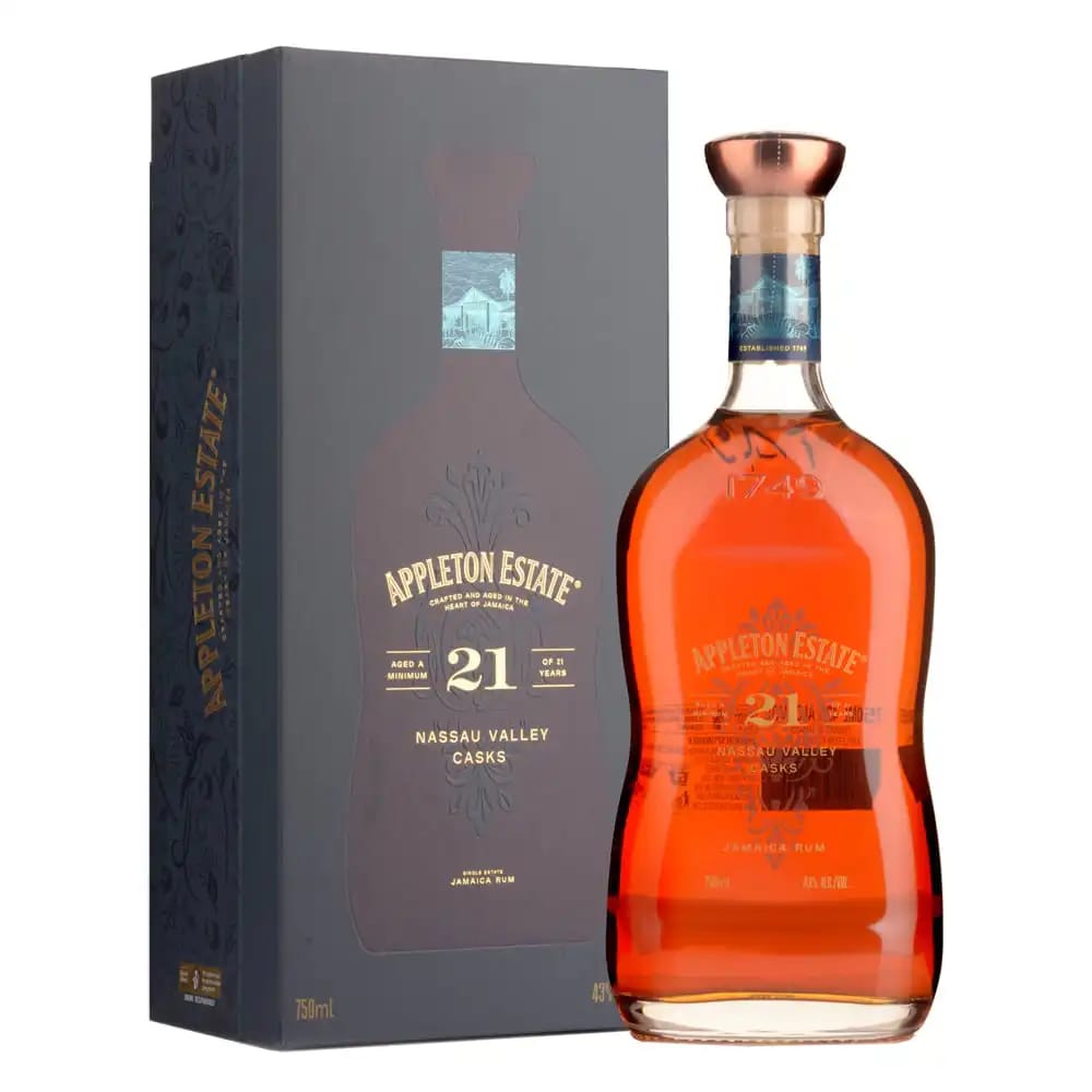 APPLETON ESTATE 21 Year Old Nassau Valley Casks