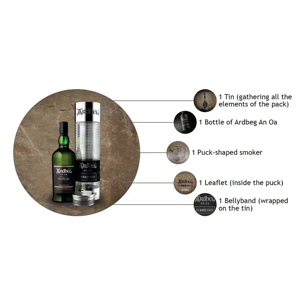 ARDBEG AN OA Smoker Gift Pack 4