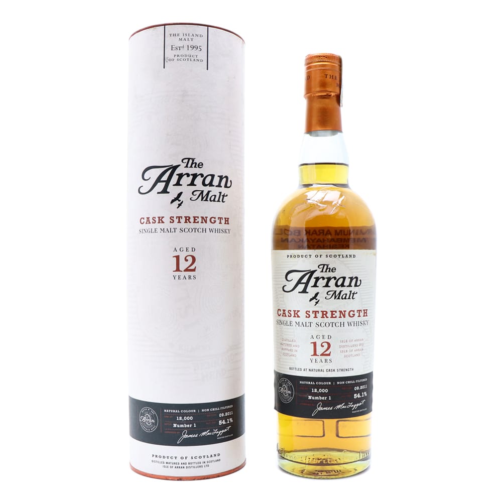 ARRAN 12 Year Old Cask Strength Batch 1