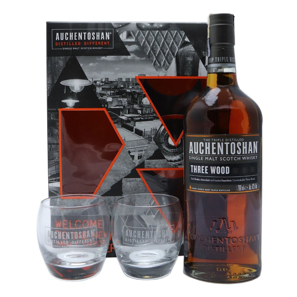 AUCHENTOSHAN Three Wood With Glass