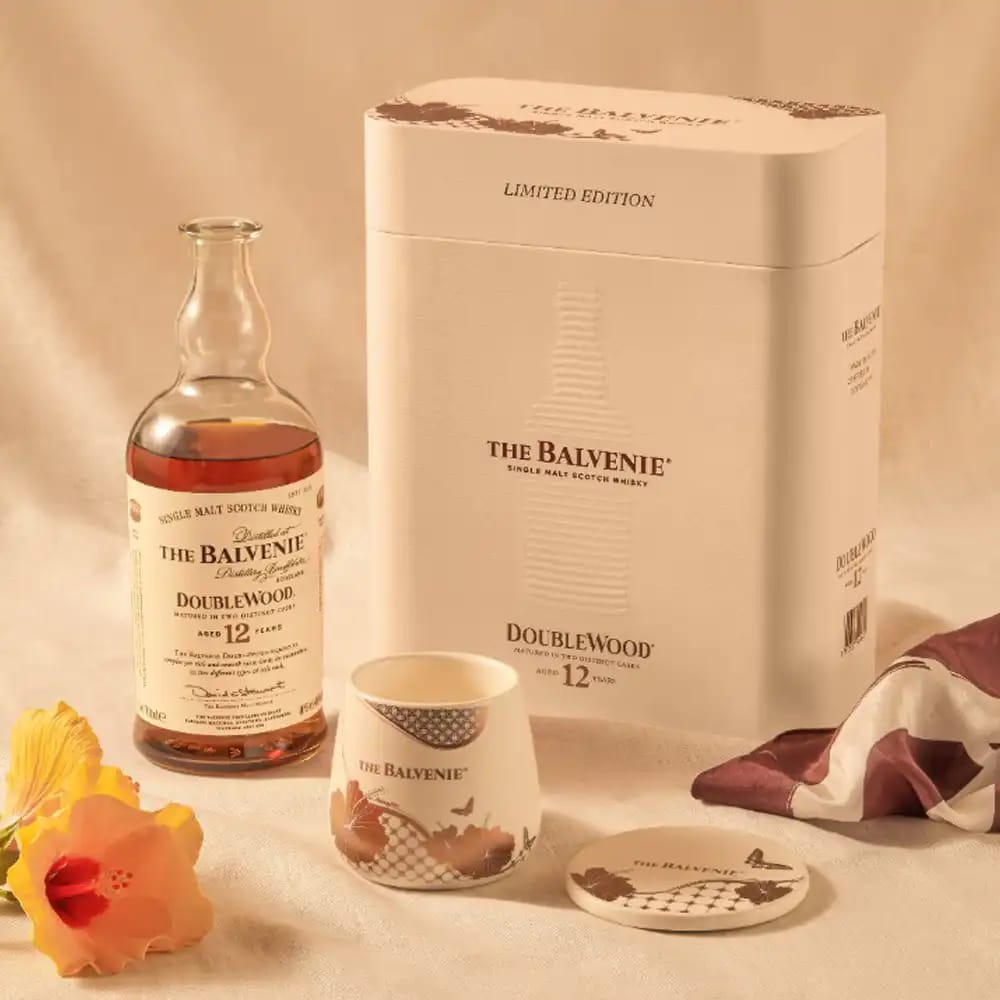 BALVENIE 12 Year Old Double Wood CNY Gift Set 2023