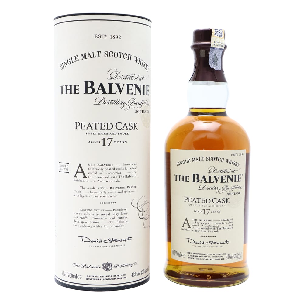 BALVENIE 17 Year Old Peated Cask