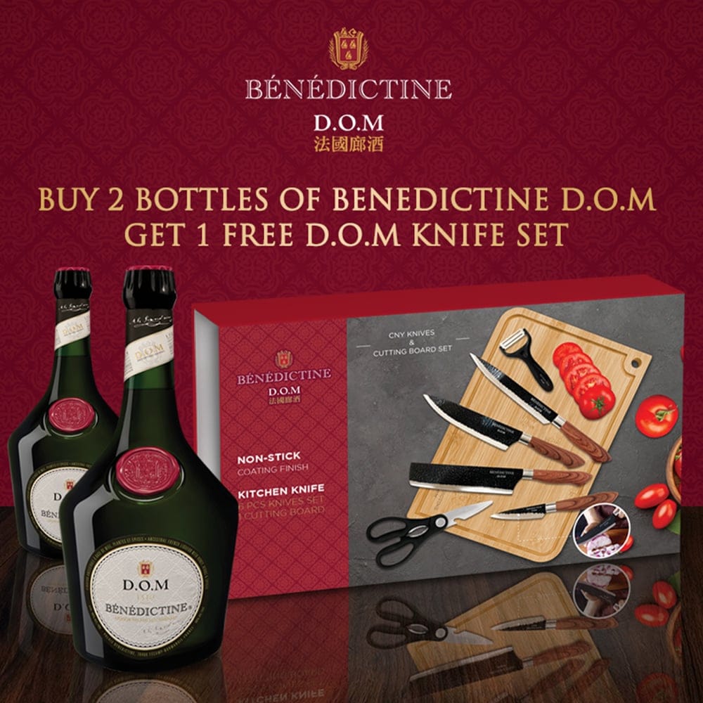 BENEDICTINE D.O.M Twin Gift Set