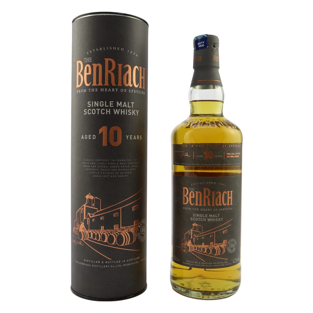 BENRIACH 10 Year Old (Hand Sign)