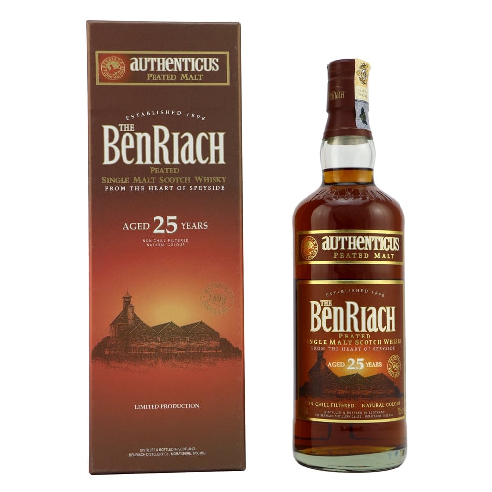 BENRIACH 25 Year Old Authenticus (Peated)