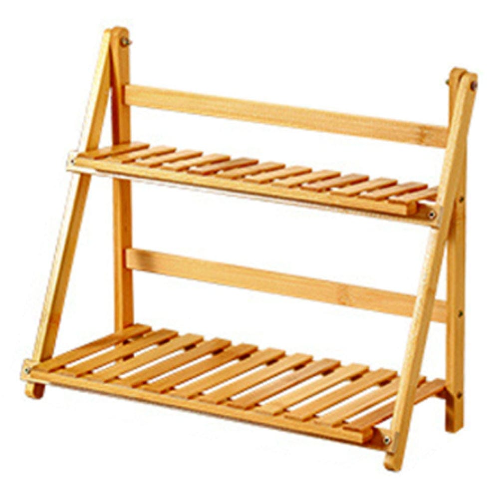 BINCOO Bamboo Bar Storage Rack