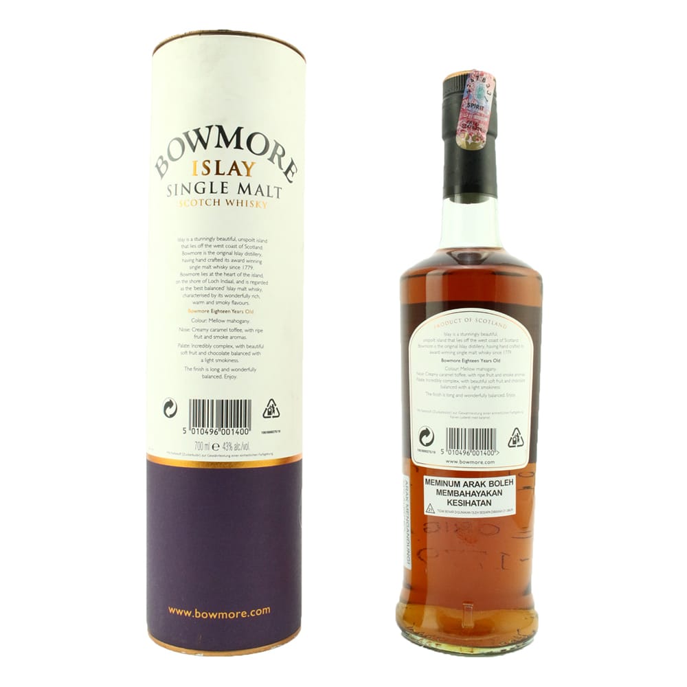 BOWMORE 18 year old