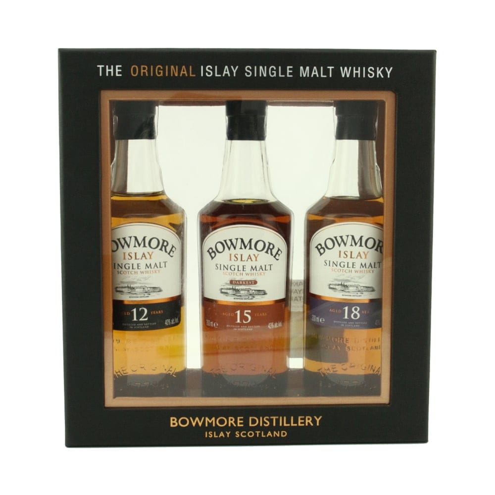 BOWMORE GIFT PACK 20CLx3