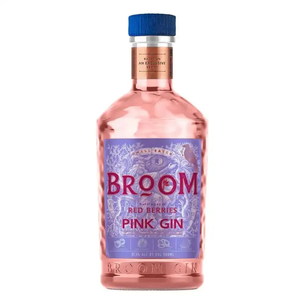 BROOM Botanicals Pink Gin