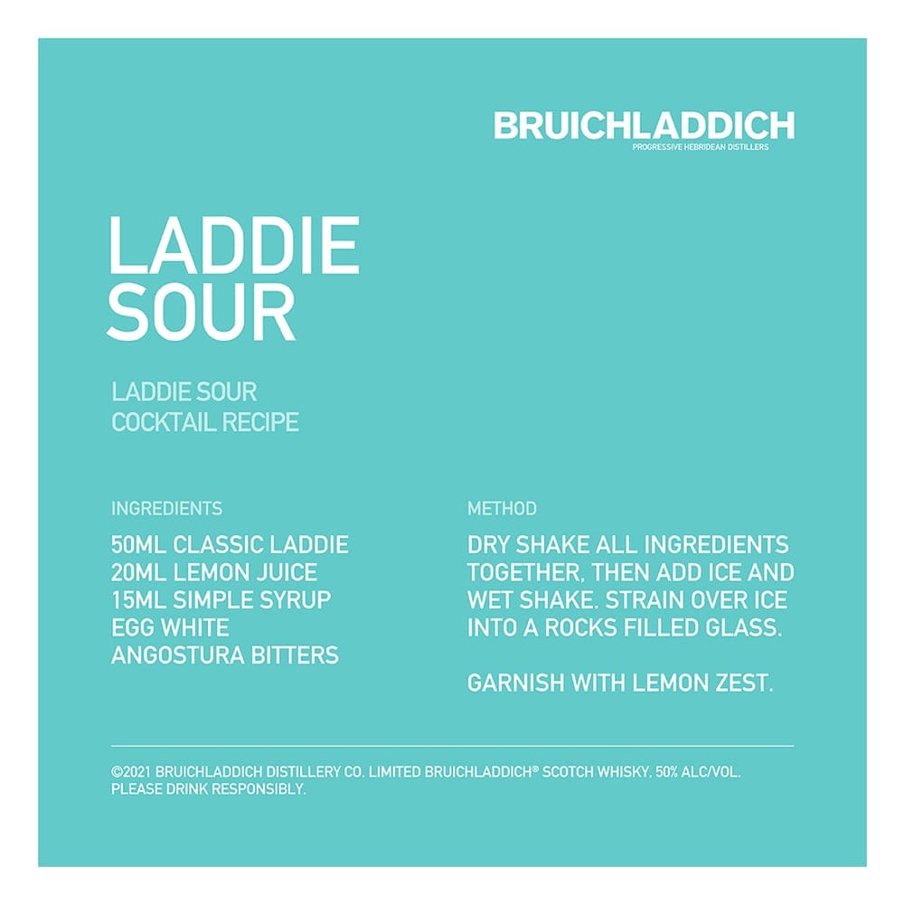 BRUICHLADDICH The Classic Laddie Scottish Barley 98