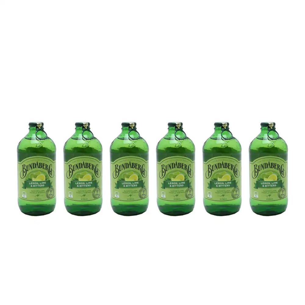 BUNDABERG Lemon, Lime and Bitter (6 bottles)