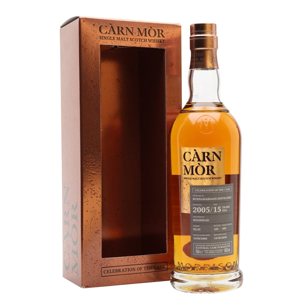 BUNNAHABHAIN 2005 15 YO Single Cask Carn Mor Celebration of The Cask