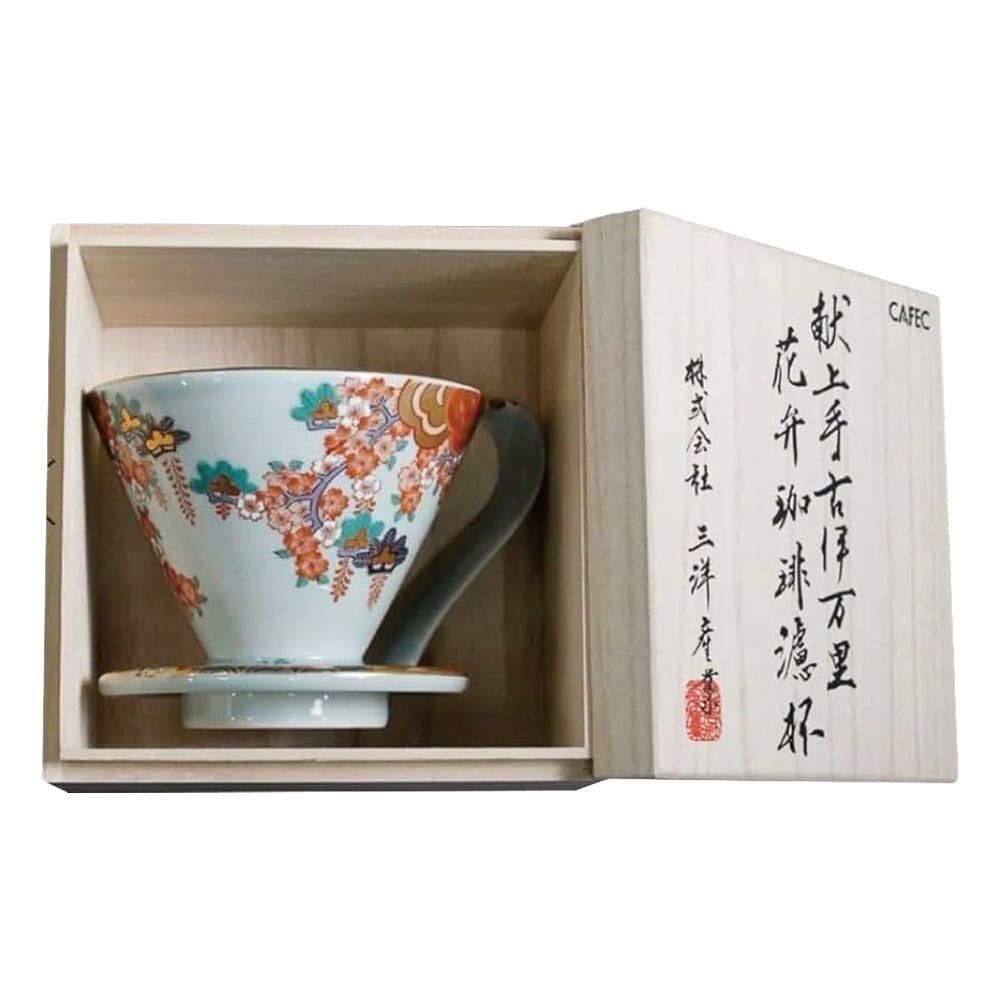 CAFEC 50TH ANNIVERSARY IMARI-WARE FLOWER DRIPPER (LIMITED EDITION) (4)