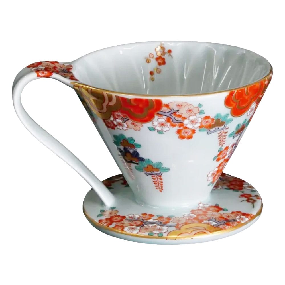 CAFEC 50TH ANNIVERSARY IMARI-WARE FLOWER DRIPPER (LIMITED EDITION) (5)