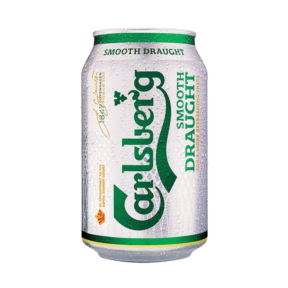 CARLSBERG Smooth Draught Can (320ml x 24) 2