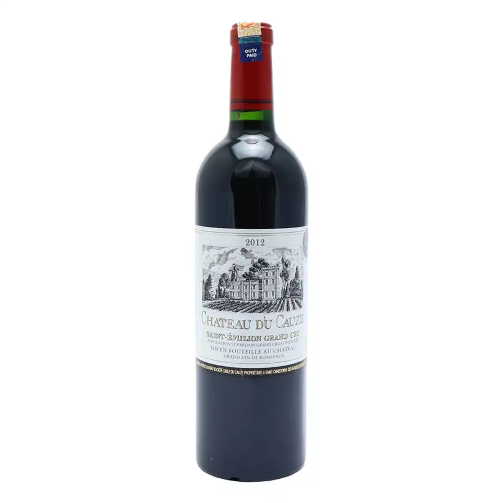 CHATEAU DU CAUZE Saint Emilion Grand Cru 2012