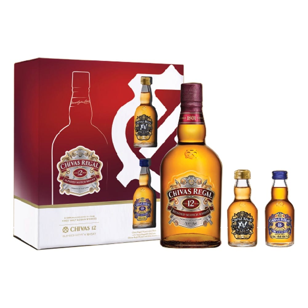 CHIVAS REGAL 12 GIFT PACK