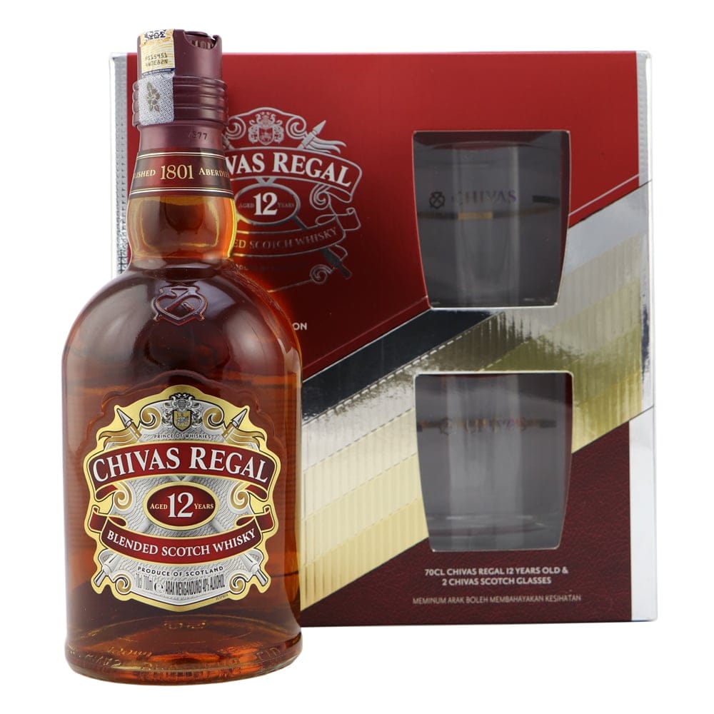 CHIVAS REGAL 12 Years Old Festive Gift Pack