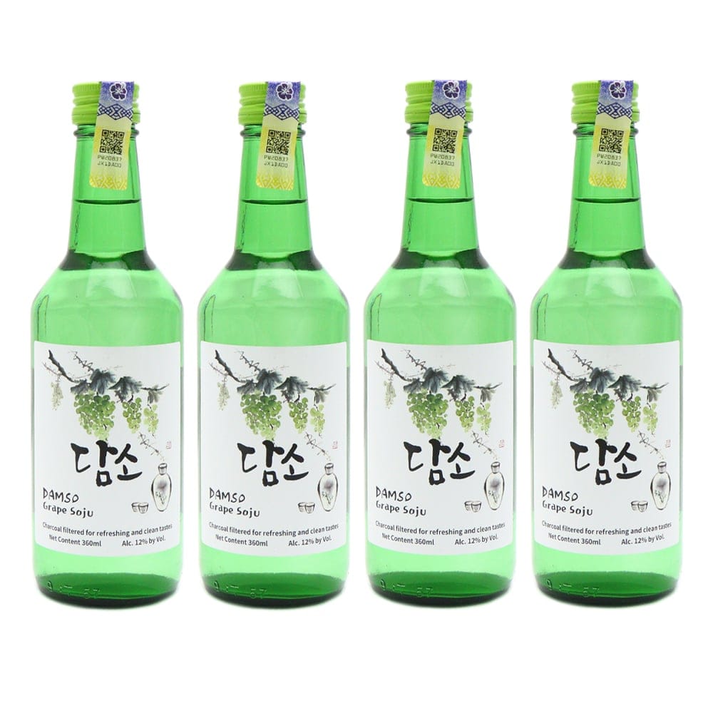 DAMSO Grape Soju (4 in 1) Set