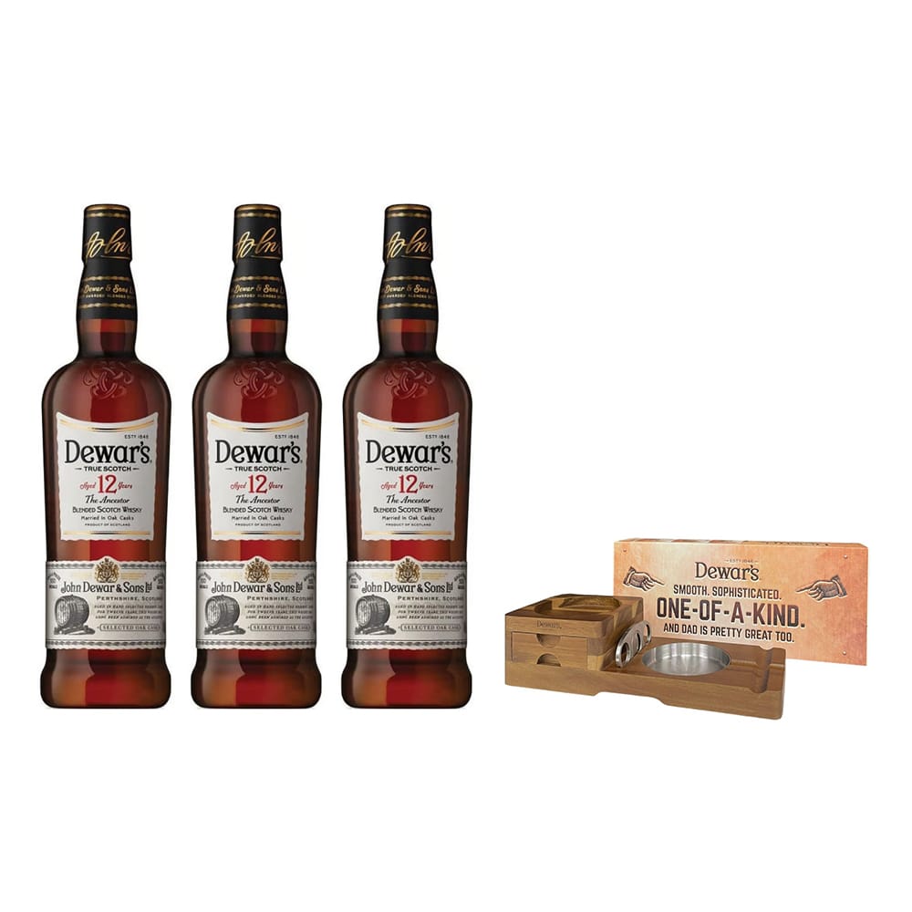 DEWAR'S 12 Year Old Gift Set