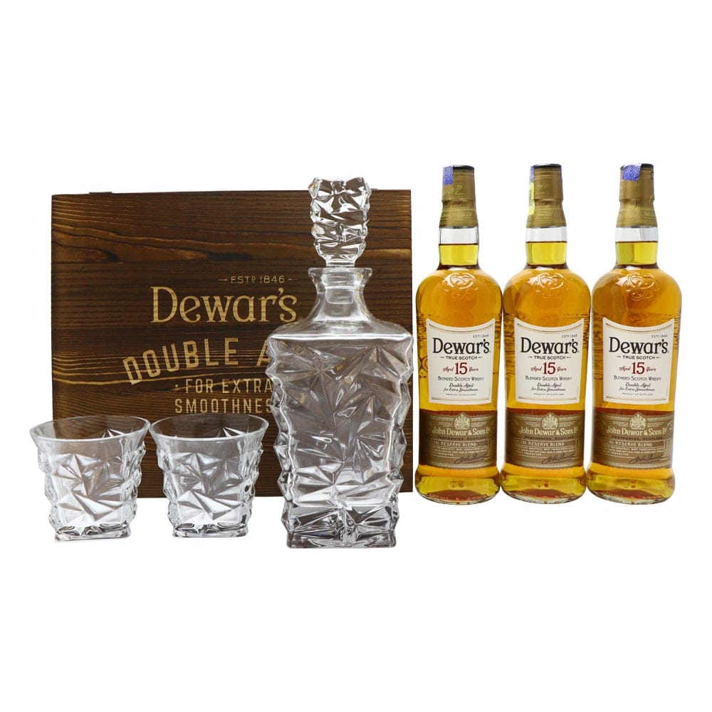 DEWAR'S 15 Year Old with Double Aged Decanter