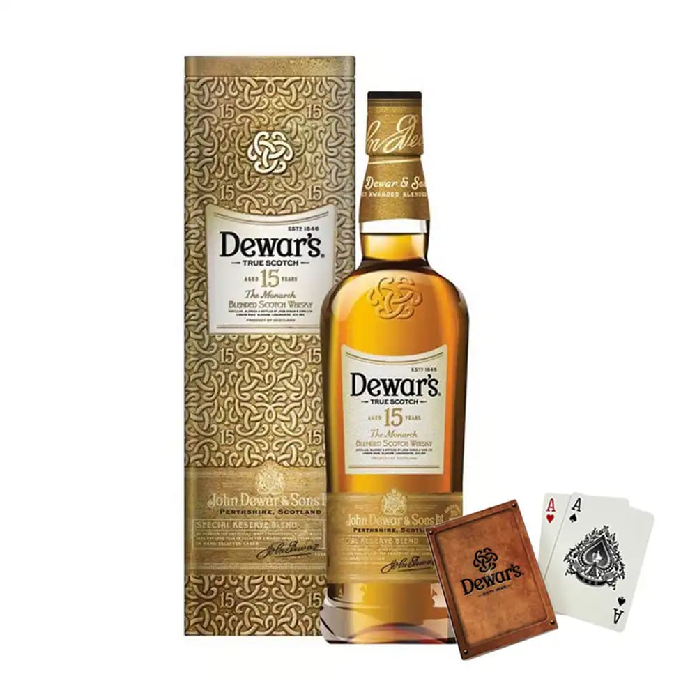 DEWAR’S 15 Year Old with Poker Card