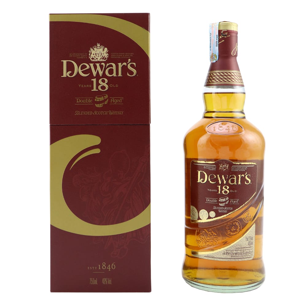 DEWAR'S 18 Year Old Double Aged