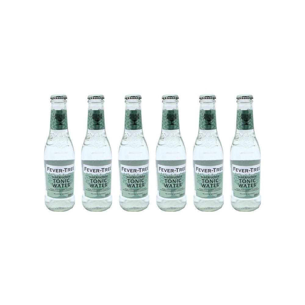 FEVER TREE Elderflower Tonic Water (6 Bottles)