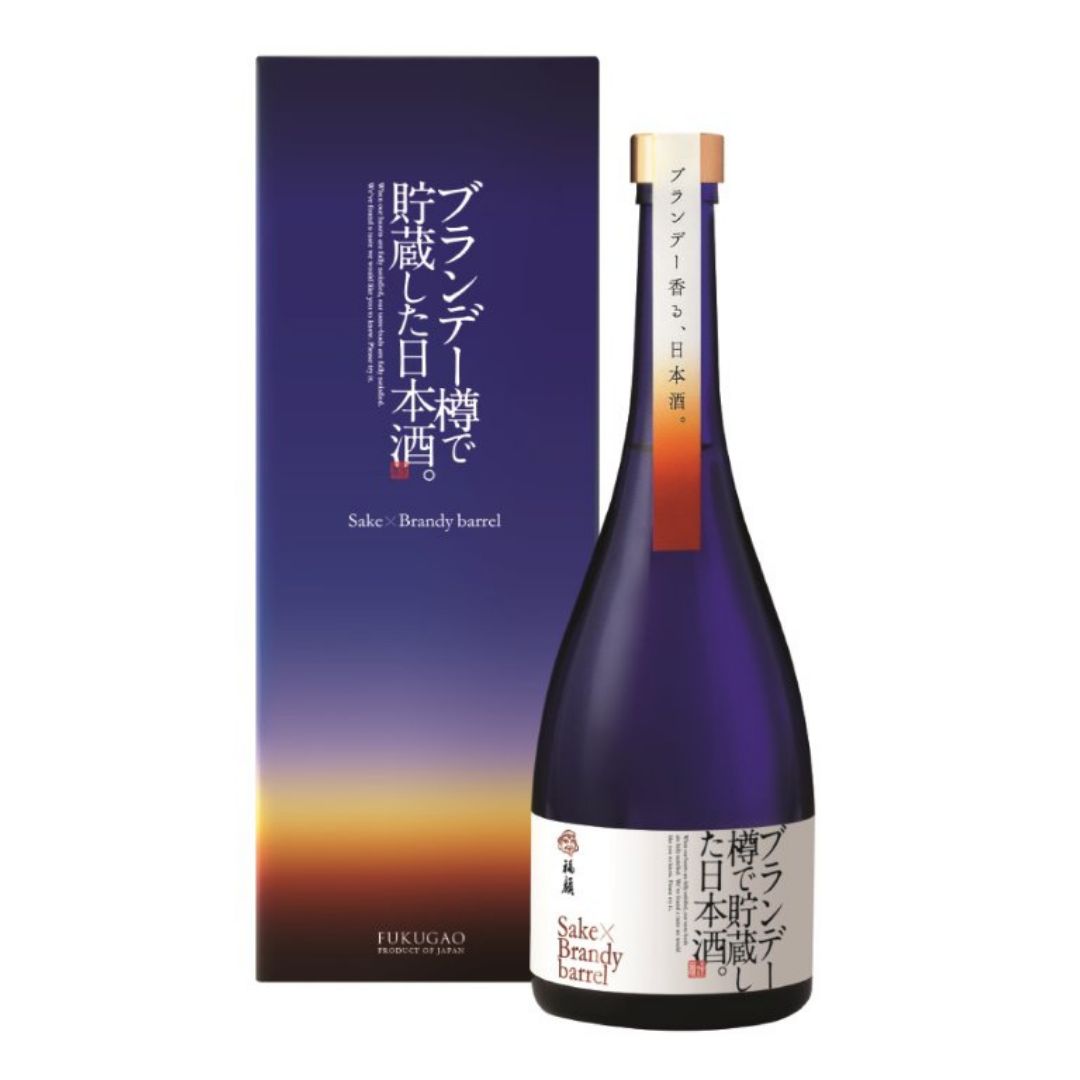 FUKUGAO Sake Stored in Brandy Casks