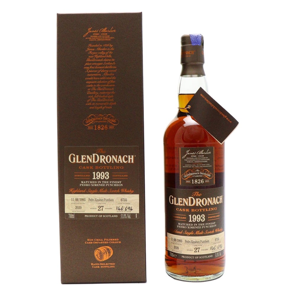 GLENDRONACH 1993 27 Year Old Cask 6735