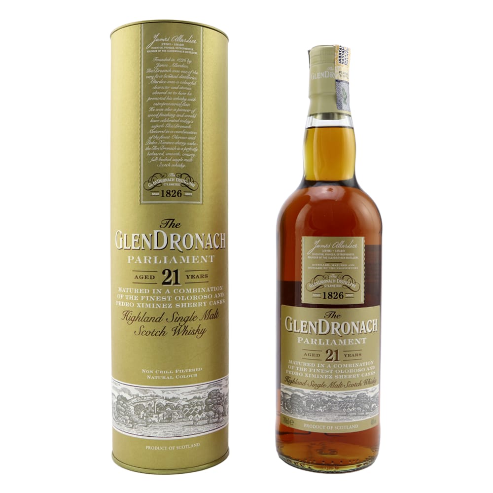 GLENDRONACH 21 Year Old Parliament (Hand Sign)