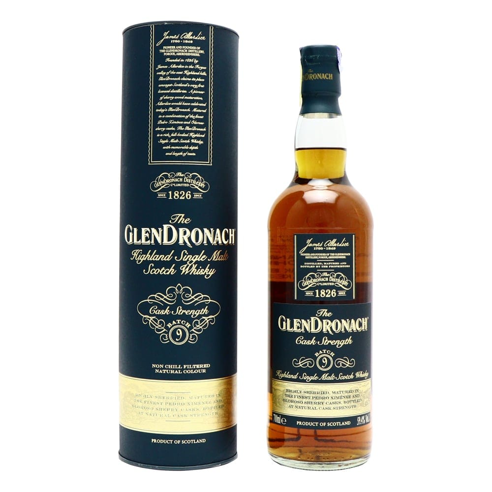 GLENDRONACH Cask Strength Batch 9