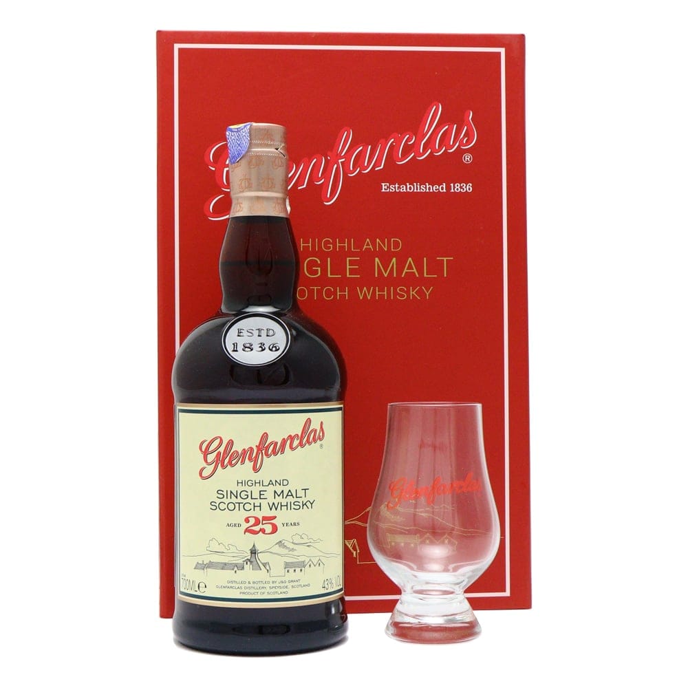 GLENFARCLAS 25 Years Old Gift Pack