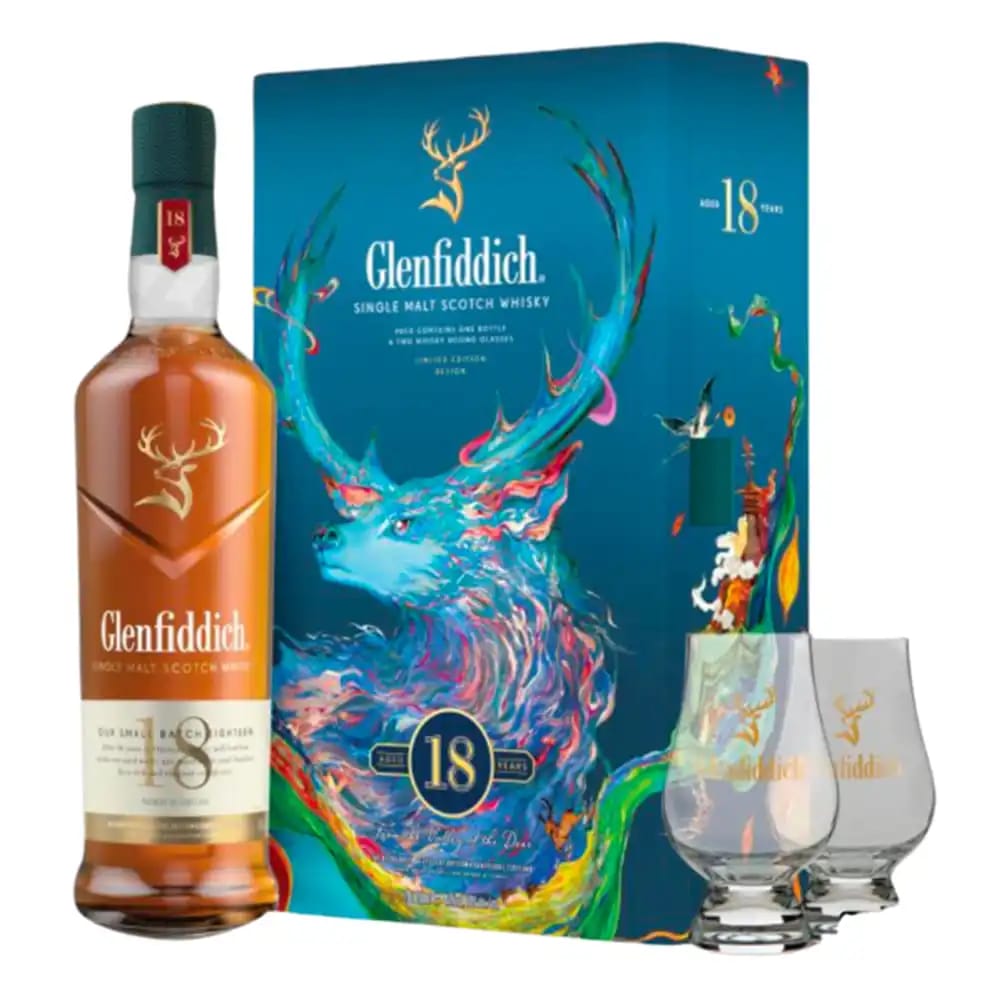 GLENFIDDICH 18 Years CNY Gift Pack 2025
