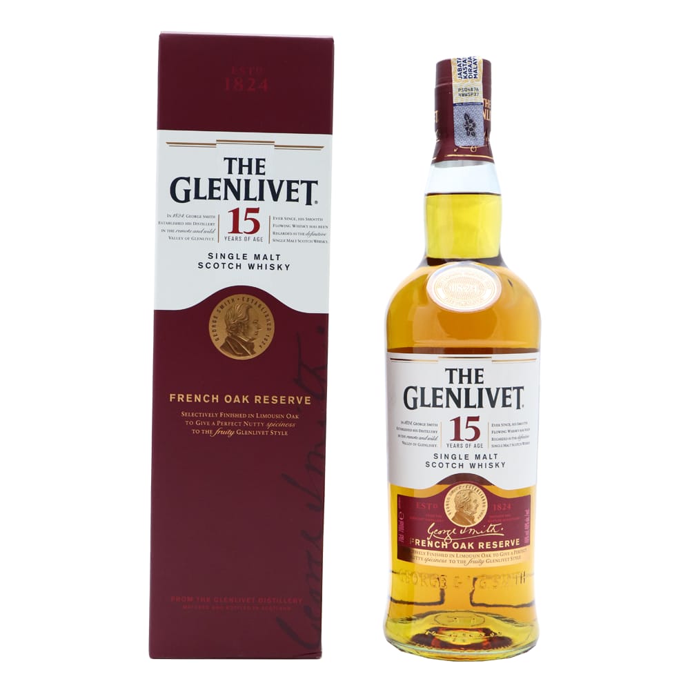 GLENLIVET 15 Year Old French Oak Reserve