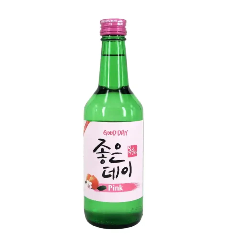 GOOD DAY Pink Soju (20 Bottles)