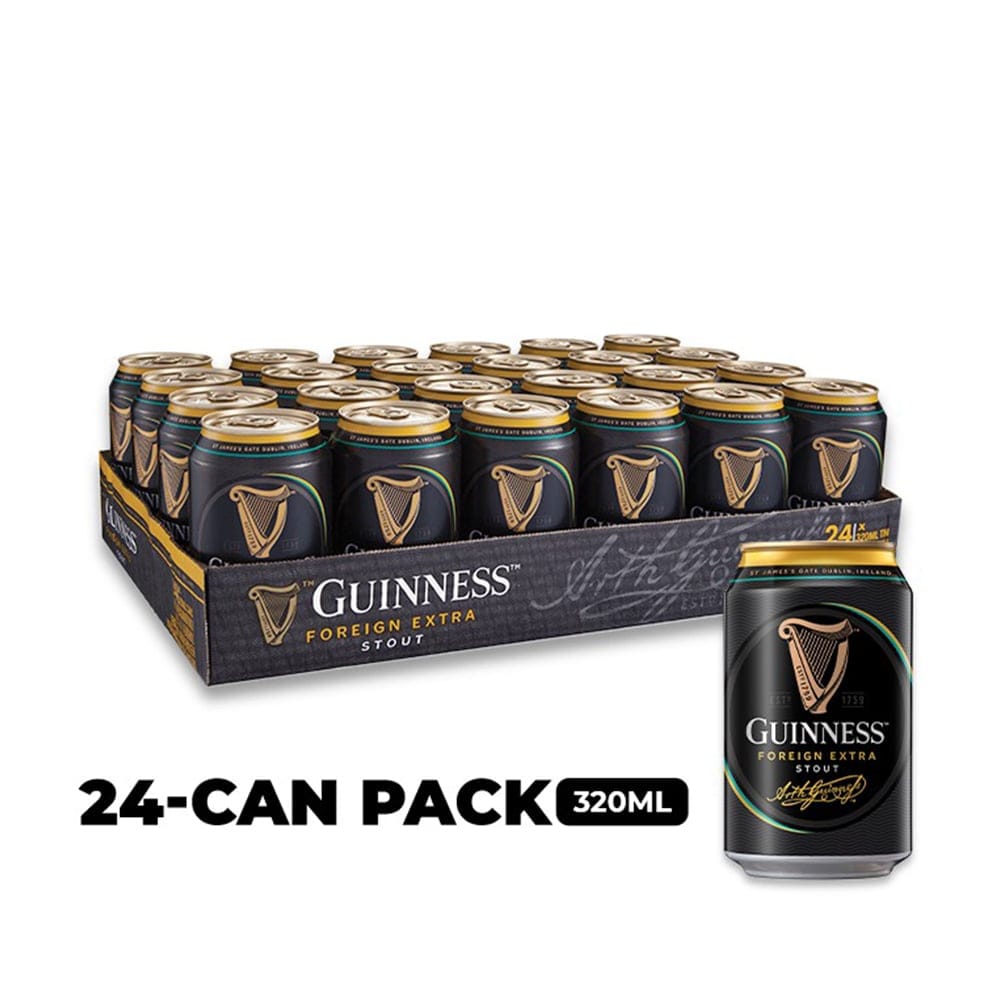 GUINNESS Stout Beer (320ml x 24)