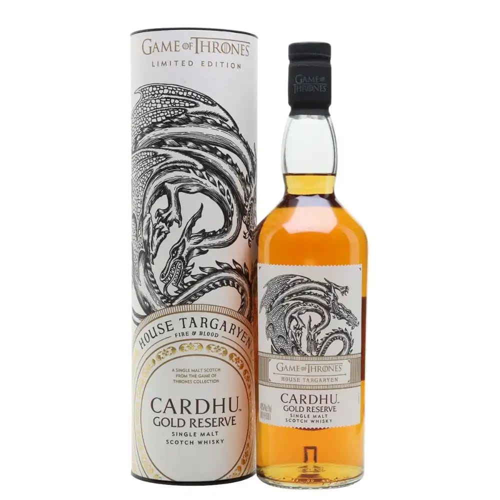 Game of Thrones House Targaryen Cardhu Gold Reserve