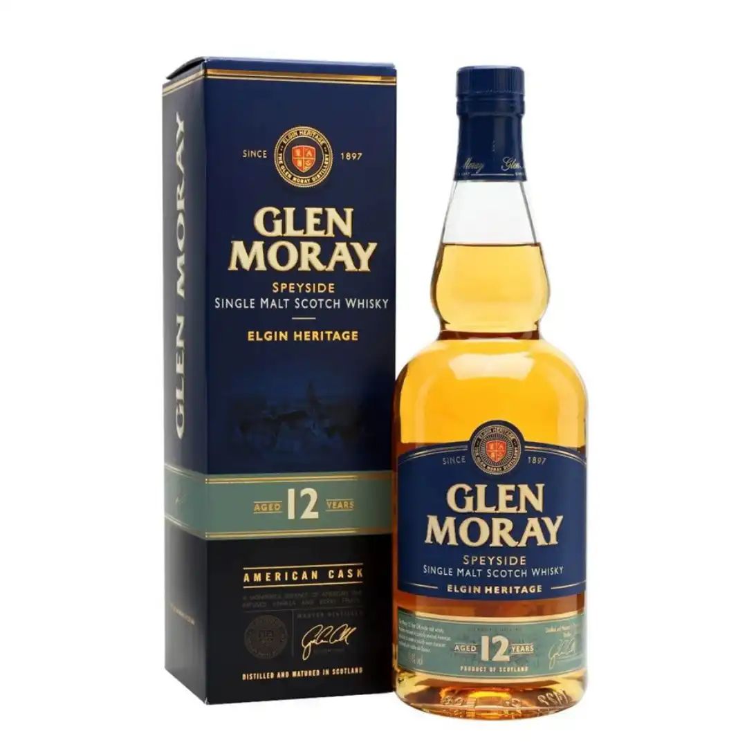 Glen Moray 12 Year Old - Elgin Heritage Whisky