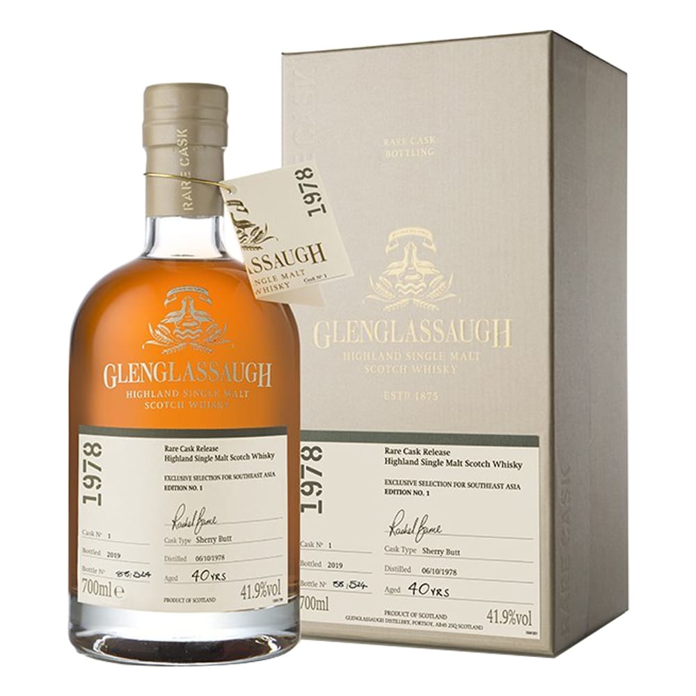 Glenglassaugh Single Cask 40 Years 1978 Cask 1 SEA Edition 1