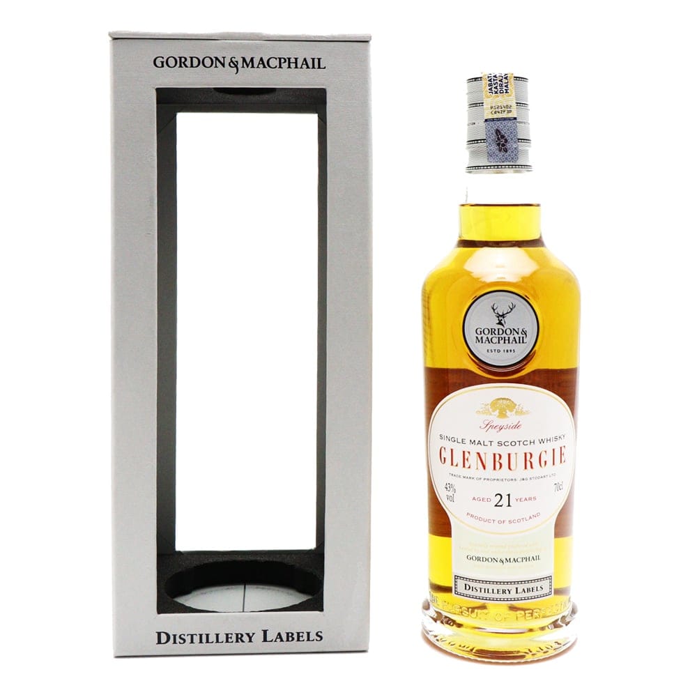 Gordon & Macphail Distillery Labels Glenburgie 21 Year Old