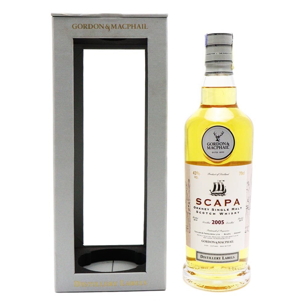 Gordon & Macphail Distillery Labels Scapa 2005