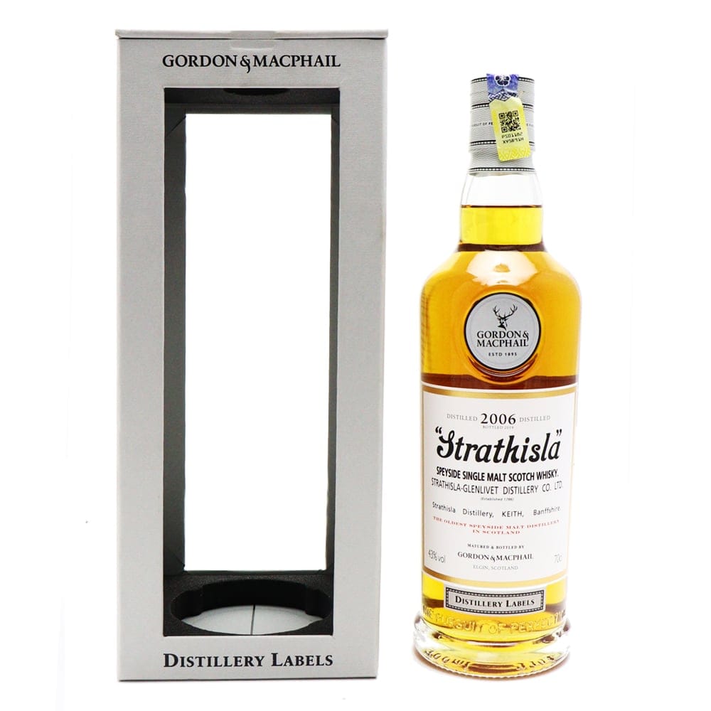 Gordon & Macphail Distillery Labels Strathisla 2006