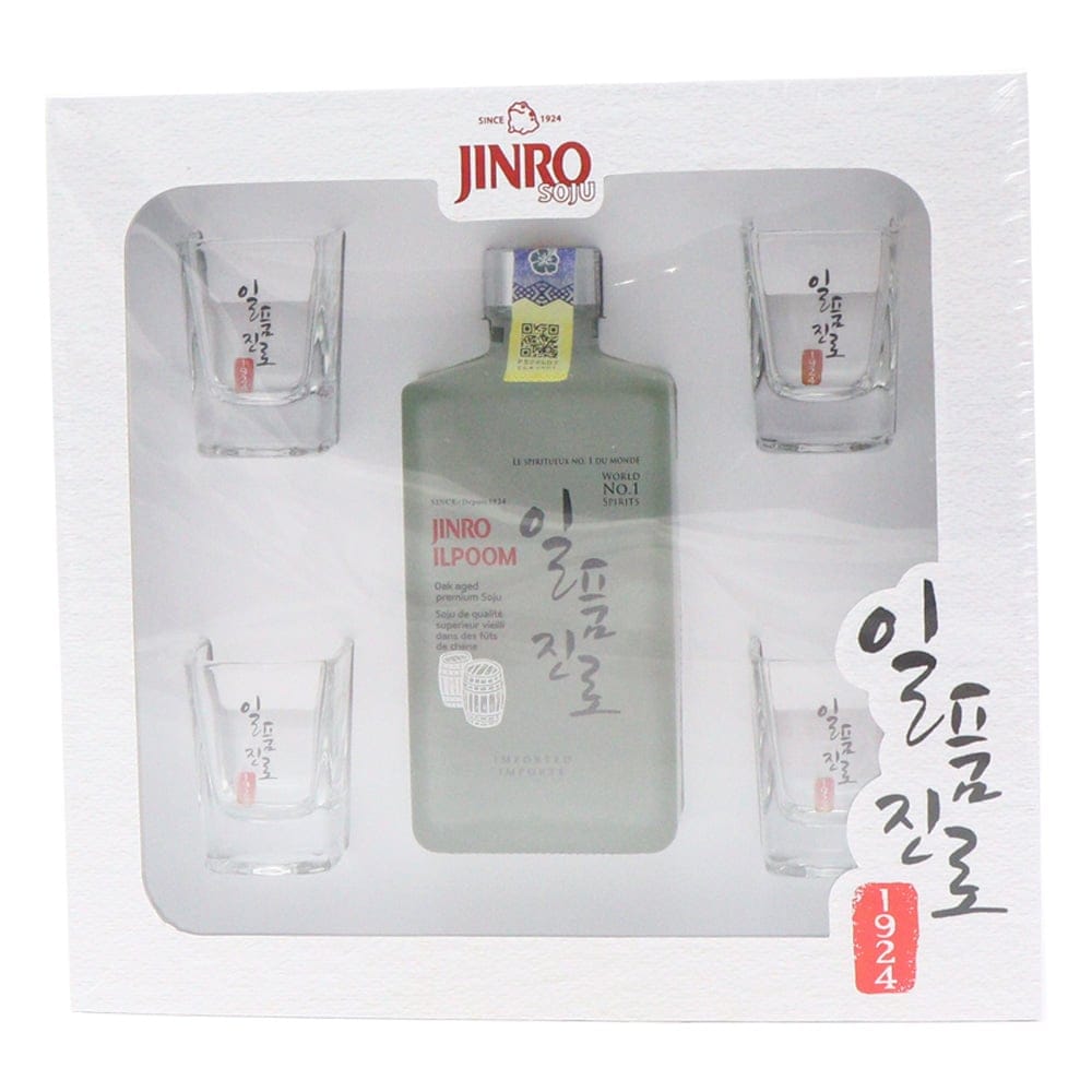 ILPOOM JINRO Gift Pack (FOC 4 SHOT GLASSES)